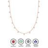 Rose Gold Queens Necklace