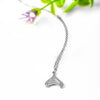 Silver Mermaid's Tail Pendant with Chain