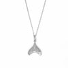 Silver Mermaid's Tail Pendant with Chain