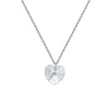 Silver White Fairy Pendant with Chain