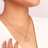 Silver Sunshine Pendant with Chain