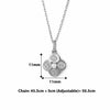 Silver Mini Flower Pendant with Chain