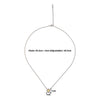 Silver Miracle Yellow Necklace