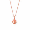 Rose Gold Mini Flower Pendant with Chain