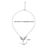 Silver Mystic Angel Necklace
