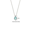 Silver Ocean Bliss Necklace