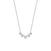 Silver White Royalty Necklace