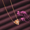 Rose Gold Rosetta Necklace