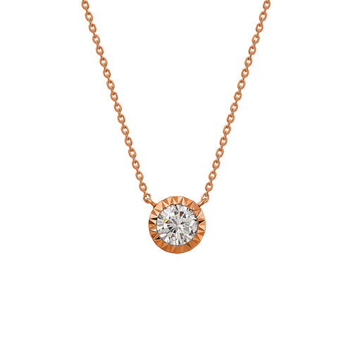 Rose Gold Fantasy Necklace (5 in 1 Crystal)
