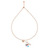 Rose Gold Fantasy Necklace (5 in 1 Crystal)