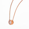 Rose Gold Fairytail Necklace (5 in 1 Crystal)