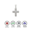Silver Christ's Vogue Cross Pendant