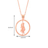 Rose Gold Salsas Pendant with Chain (Limited Edition)