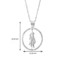 Silver Salsas Pendant with Chain (Limited Edition)
