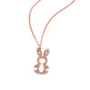 Rose Gold Honey Bunny Pendant with Chain