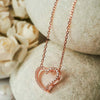 Rose Gold Amour Necklace