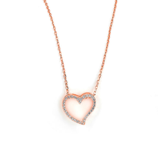 Rose Gold Amour Necklace