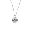 Silver Shamrock Leaf Pendant with Chain