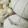 Silver Fly High Necklace