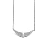 Silver Fly High Necklace