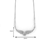Silver Fly High Necklace