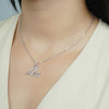 Silver Shree Krishna Baasuri Pendant with Chain