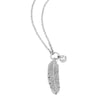 Silver Quill Necklace