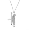 Silver Quill Necklace