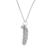 Silver Quill Necklace