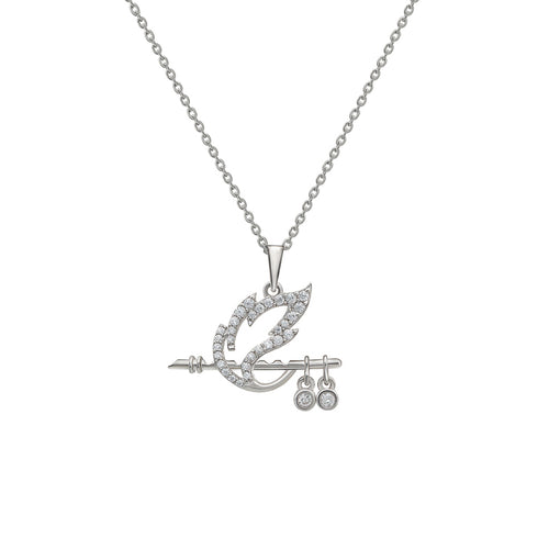 Silver Deity Spirit Pendant with Chain