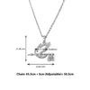 Silver Deity Spirit Pendant with Chain