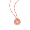Rose Gold Shield Necklace