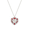 Silver Mom’s Heart Pendant with Chain