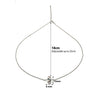 Silver Black Glory Pendant with Chain