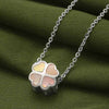 Silver Purple Glory Pendant with Chain