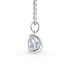 Silver Solitaire Dream 6 mm Pendant with Chain