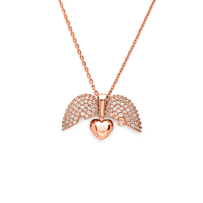 Angel Wing Necklace & Ring Set – Sinseruly