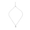 Silver Solitaire Dream 10 mm Pendant with Chain