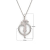 Silver Maternal Love Pendant with Chain