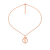 Rose Gold Maternal Love Pendant with Chain