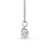 Silver Solitaire Dream 8 mm Pendant with Chain