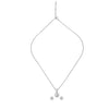 Silver Solitaire Dream 6 mm Earrings with 8 mm Pendant Set