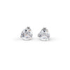 Silver Solitaire Dream 8 mm Earrings with 10 mm Pendant Set