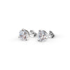 Silver Solitaire Dream 8 mm Earrings with 10 mm Pendant Set