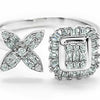 Silver XO Ring