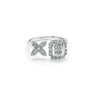 Silver XO Ring