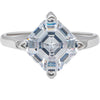 Silver Everlustre Solitaire Ring