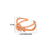 Rose Gold Twisted Knot Ring