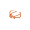 Rose Gold Twisted Knot Ring