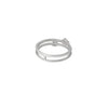 Silver Minimal Heart Shine Ring